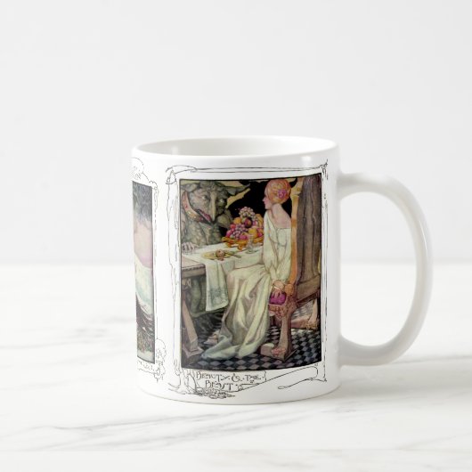 Schönheit und Tier, Rumpelstiltskin, schneien Kaffeetasse (Rechts)