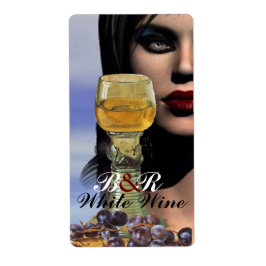 SCHÖNHEIT UND WEISSES WEINGLAS Party