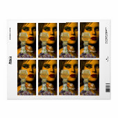 SCHÖNHEIT UND WEISSES WEINGLAS Party (Vorne)