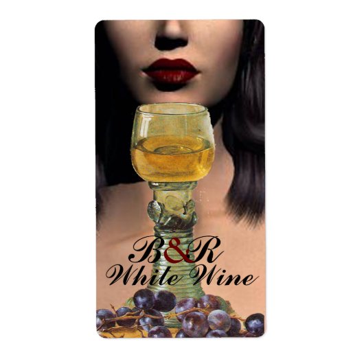 SCHÖNHEIT UND WEISSES WEINGLAS Party (Vorne)