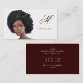 Schönheit Visitenkarte (Vorne/Hinten)