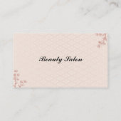 Schönheit Visitenkarte (Rückseite)