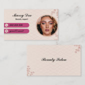 Schönheit Visitenkarte (Vorne/Hinten)
