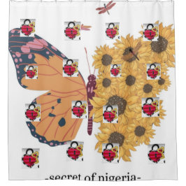 SCHÖNHEIT VOLLSTÄNDIGE HART & BUTTERFLY DISIGN Dus Duschvorhang