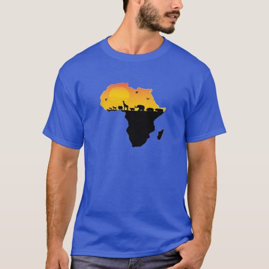 SCHÖNHEIT VON AFRIKA T-Shirt (Vorderseite)