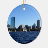 Schönheit von Boston-Verzierung Keramikornament (Links)