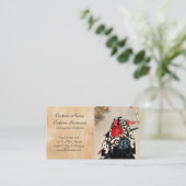 Schönheit von Geisha - coole japanische Visitenkarte (Stehend Vorderseite)