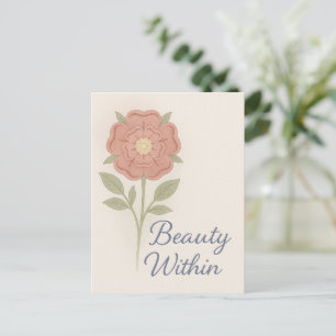 Schönheit von Innen — Schlüsselanhänger Postkarte