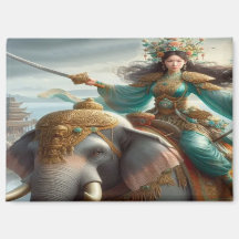 Schönheit von Jade Magnet