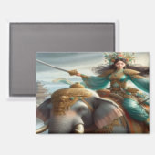 Schönheit von Jade Magnet (Vorderseite/Rückseite)