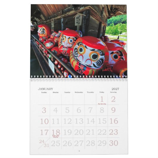 Schönheit von Japan 2013 Kalender (Jan 2027)