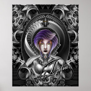Schönheit von Trilia MTron GS Portrait SCP Poster