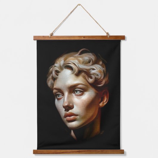 Schönheit Wandteppich Mit Holzrahmen (Vorderseite)