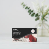 Schönheitcosmetologist-Visitenkarten Visitenkarte (Stehend Vorderseite)