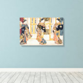 Schönheiten der drei Hauptstädte Triptychon Leinwanddruck (Insitu (Holzboden))