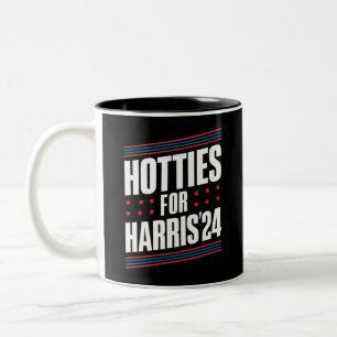 Schönheiten für Kamala Harris 2024 Zweifarbige Tasse