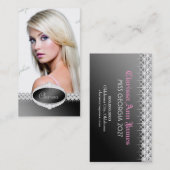 Schönheits-Festzug-Foto-Karte des TT-Diamant Visitenkarte (Vorne/Hinten)