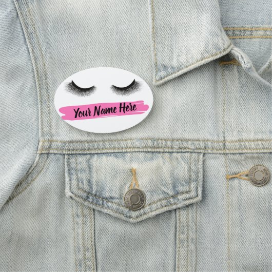 Schönheits-Geschäft Namensschild (Beispiel)