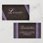 Schönheits-Geschäfts-Karten-Spitze-Nagel-Salon Visitenkarte (Vorne/Hinten)