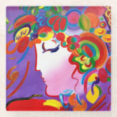 Schönheits-Glas-Untersetzer Peter maximaler Glasuntersetzer (Vorderseite)