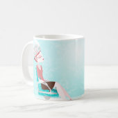 Schönheits-Göttin Kaffeetasse (Vorderseite Links)