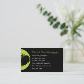 Schönheits-Haar-Stylist-Geschäfts-Karten Visitenkarte (Stehend Vorderseite)