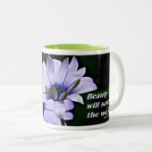 Schönheits-Kaffee-Tasse Zweifarbige Tasse (VorderseiteRechts)