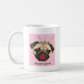 Schönheits-Königin-Keramik-Kaffee-Tasse Kaffeetasse (Links)