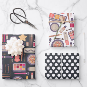 Schönheits-Kosmetik-Make-up-Verpackungspapier-Set  Geschenkpapier Set