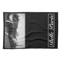 Schönheits-Paris-Geschirrtuch