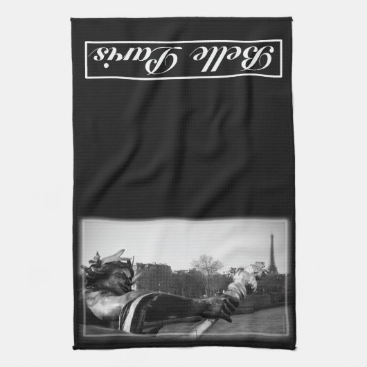 Schönheits-Paris-Geschirrtuch Geschirrtuch (Vertikal)