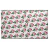 Schönheits-Rosen-Rosa auf grauem Stoff (Yard (91,4 cm))