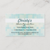 Schönheits-Salon-Haar Sylist Geschäft Card-2 Visitenkarte (Rückseite)