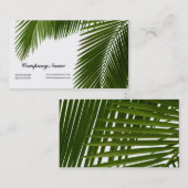 Schönheits-Salon/Hausboot-Reise Visitenkarte (Vorne/Hinten)