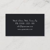 Schönheits-Salon/Massage/entspannen Visitenkarte (Rückseite)