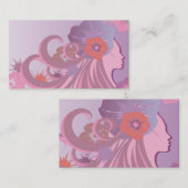 Schönheits-Salon oder Visitenkarte (Vorne/Hinten)