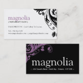 Schönheits-Salon-Visitenkarten Visitenkarte (Vorne/Hinten)