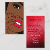 Schönheits-Salon-Visitenkarten Visitenkarte (Vorne/Hinten)