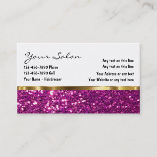 Schönheits-Salon-Visitenkarten Visitenkarte