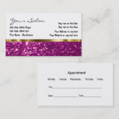 Schönheits-Salon-Visitenkarten Visitenkarte (Vorne/Hinten)