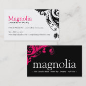 Schönheits-Salon-Visitenkarten Visitenkarte (Vorne/Hinten)