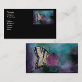 Schönheits-Schmetterlings-Visitenkarten Visitenkarte (Vorne/Hinten)