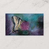 Schönheits-Schmetterlings-Visitenkarten Visitenkarte (Rückseite)