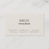 Schönheits-schwarze Dame Butterfly Visitenkarte (Rückseite)