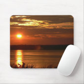 Schönheits-Sonnenuntergang - Mausunterlage Mousepad (Mit Mouse)