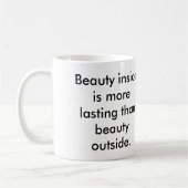 Schönheits-Tasse Kaffeetasse (Links)