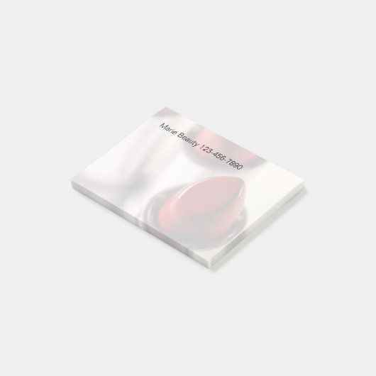 Schönheits-Thema-Posten Posten-it® Anmerkungen Post-it Klebezettel (angewinkelt)