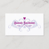 Schönheits-Therapie-Visitenkarte Visitenkarte (Vorderseite)