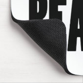 Schönheits-Typografie-Lippenstift Mousepad (Ecke)