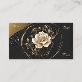 Schönheits- und Pflegesalon Visitenkarte (Vorderseite)